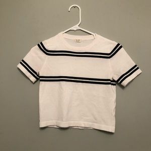 Striped tight t shirt